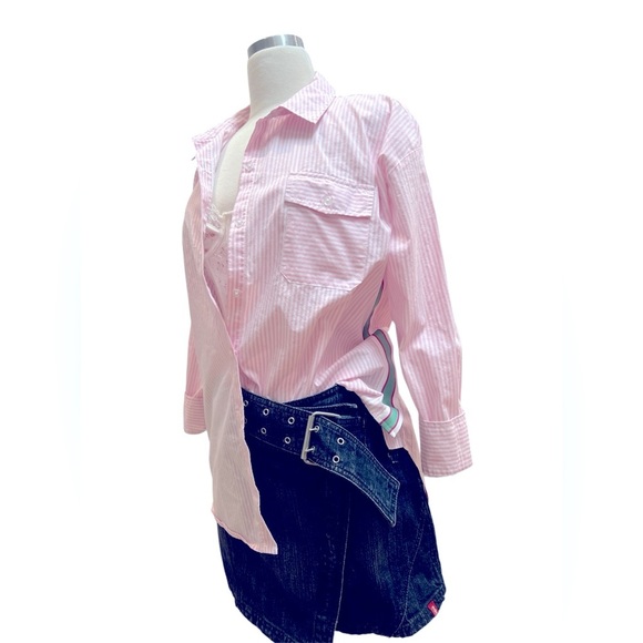 Studio Light Pink 🌸Button-Down Shirt - Picture 5 of 7